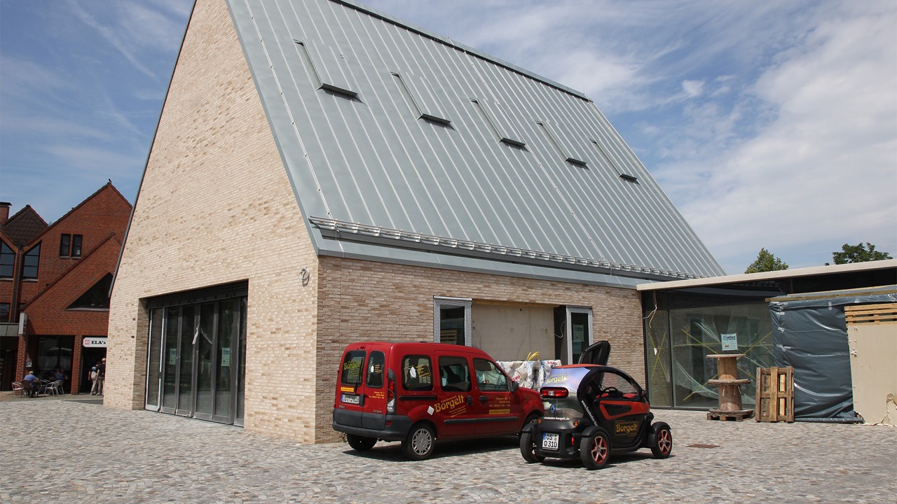 Belastbare Bodenlösung im Rathausprojekt in Bissendorf